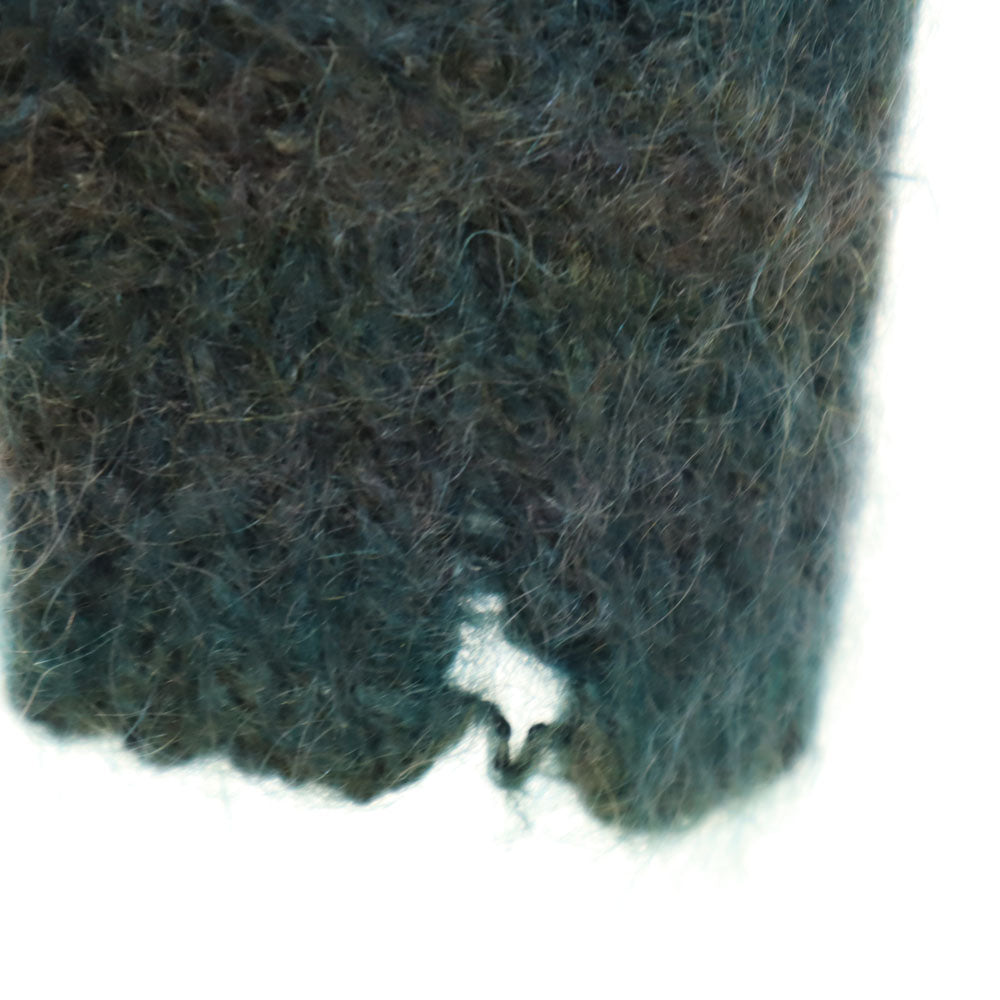 VINTAGE ヴィンテージ 60s 70s 長袖 モヘア ニット グリーン セーター メンズ