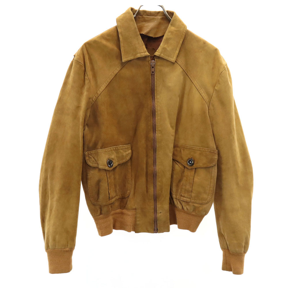 ベラペレ 90s オールド スエードレザージャケット ベージュ VERA PELLE ブルゾン メンズ