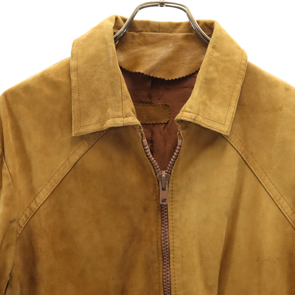 ベラペレ 90s オールド スエードレザージャケット ベージュ VERA PELLE ブルゾン メンズ