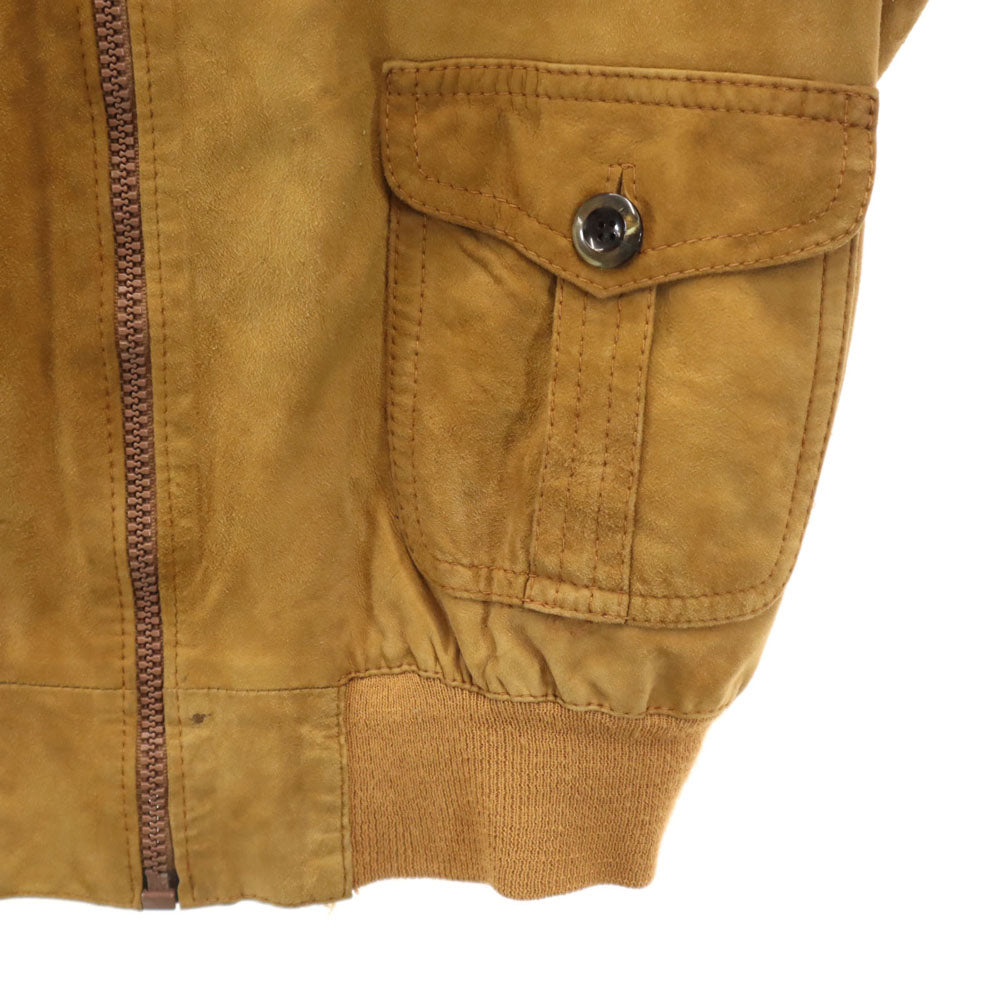 ベラペレ 90s オールド スエードレザージャケット ベージュ VERA PELLE ブルゾン メンズ