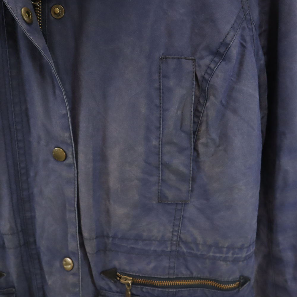 Barbour バブアー 2018年 ケルサール ワックス パーカー 40 ネイビー KELSALL WAX PARKA レディース