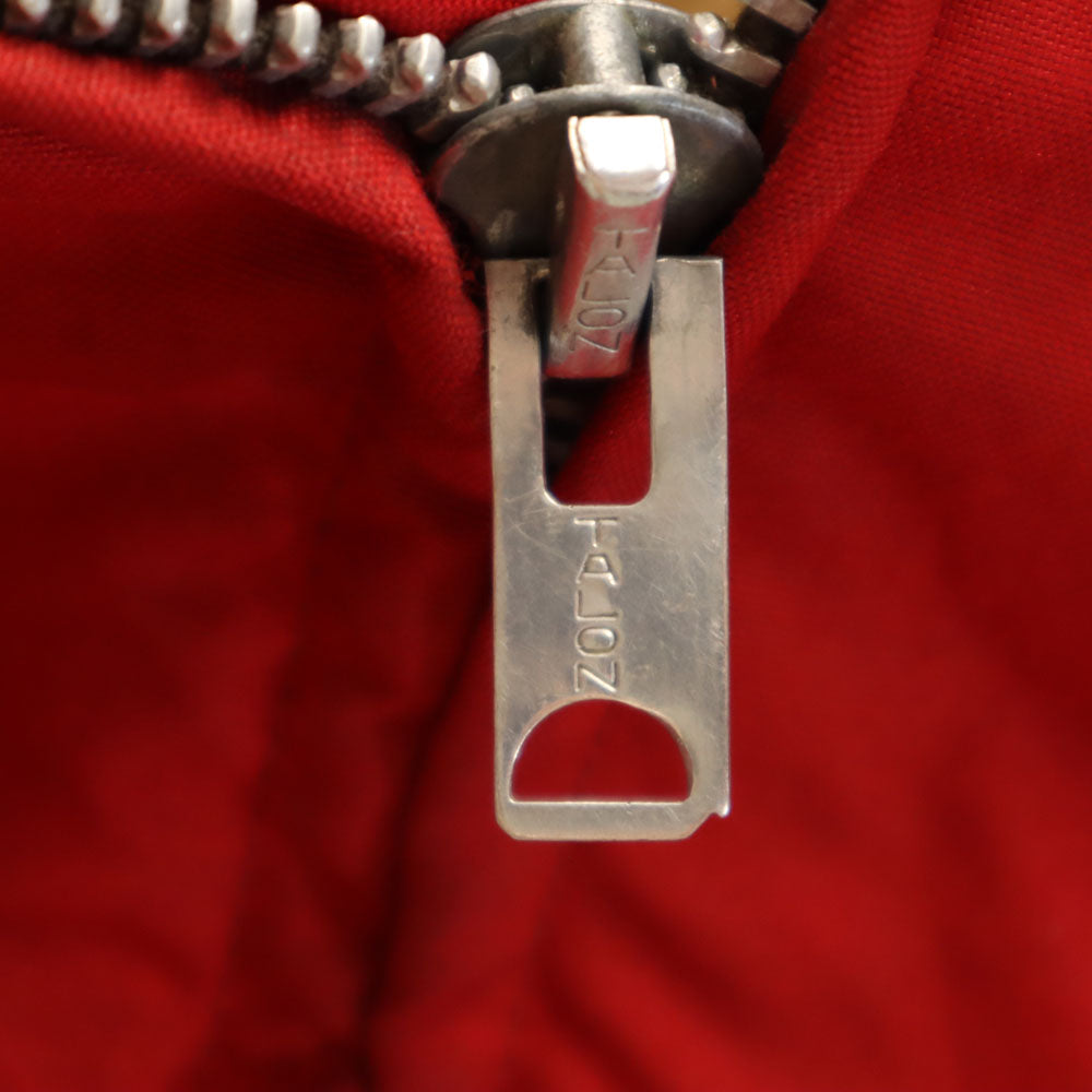 テンエックス 70s ヴィンテージ USA製 デカタロン グースダウン ハンティングジャケット L レッド 裏キルティング メンズ