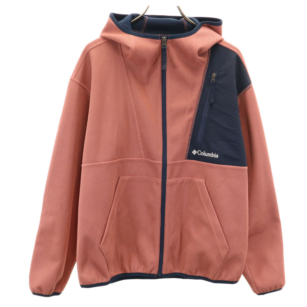 Columbia コロンビア PM0673 グリーンウォーターフォールズフルジップ ジャケット S ピンク系 フード アウトドア メンズ