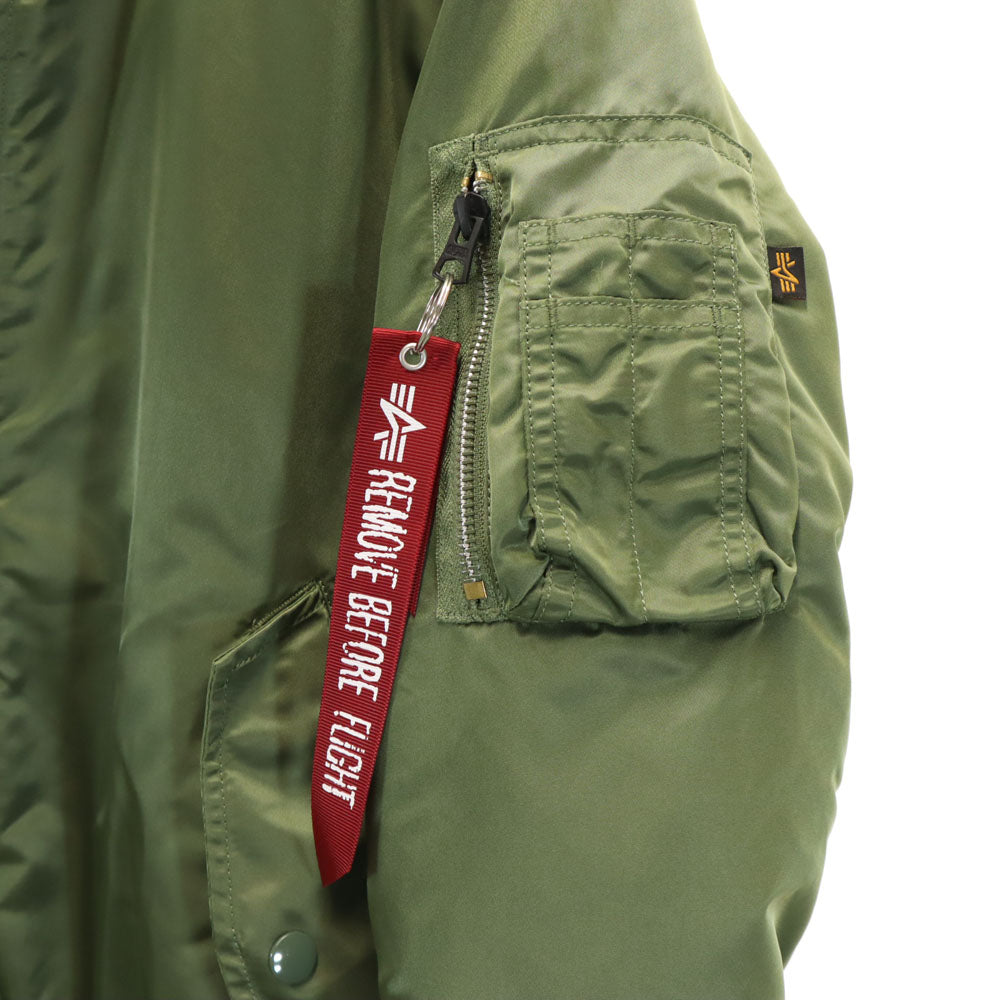 アルファインダストリーズ MA-1 フライトジャケット M カーキ ALPHA INDUSTRIES INC メンズ