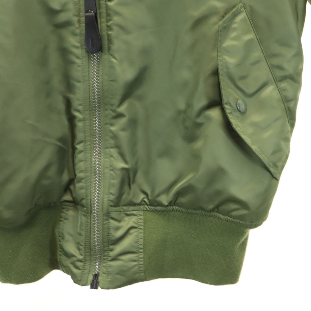 アルファインダストリーズ MA-1 フライトジャケット M カーキ ALPHA INDUSTRIES INC メンズ