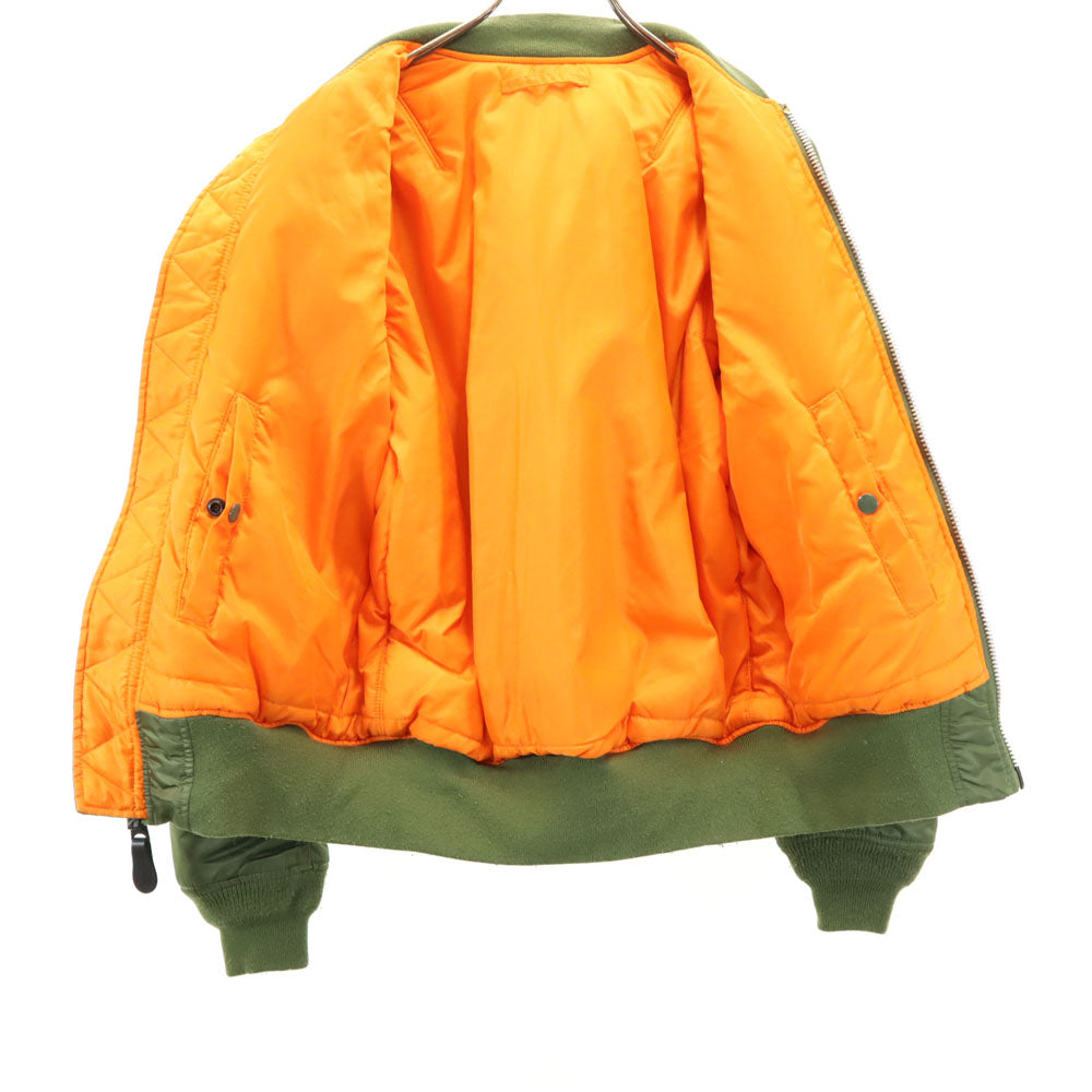 アルファインダストリーズ MA-1 フライトジャケット M カーキ ALPHA INDUSTRIES INC メンズ