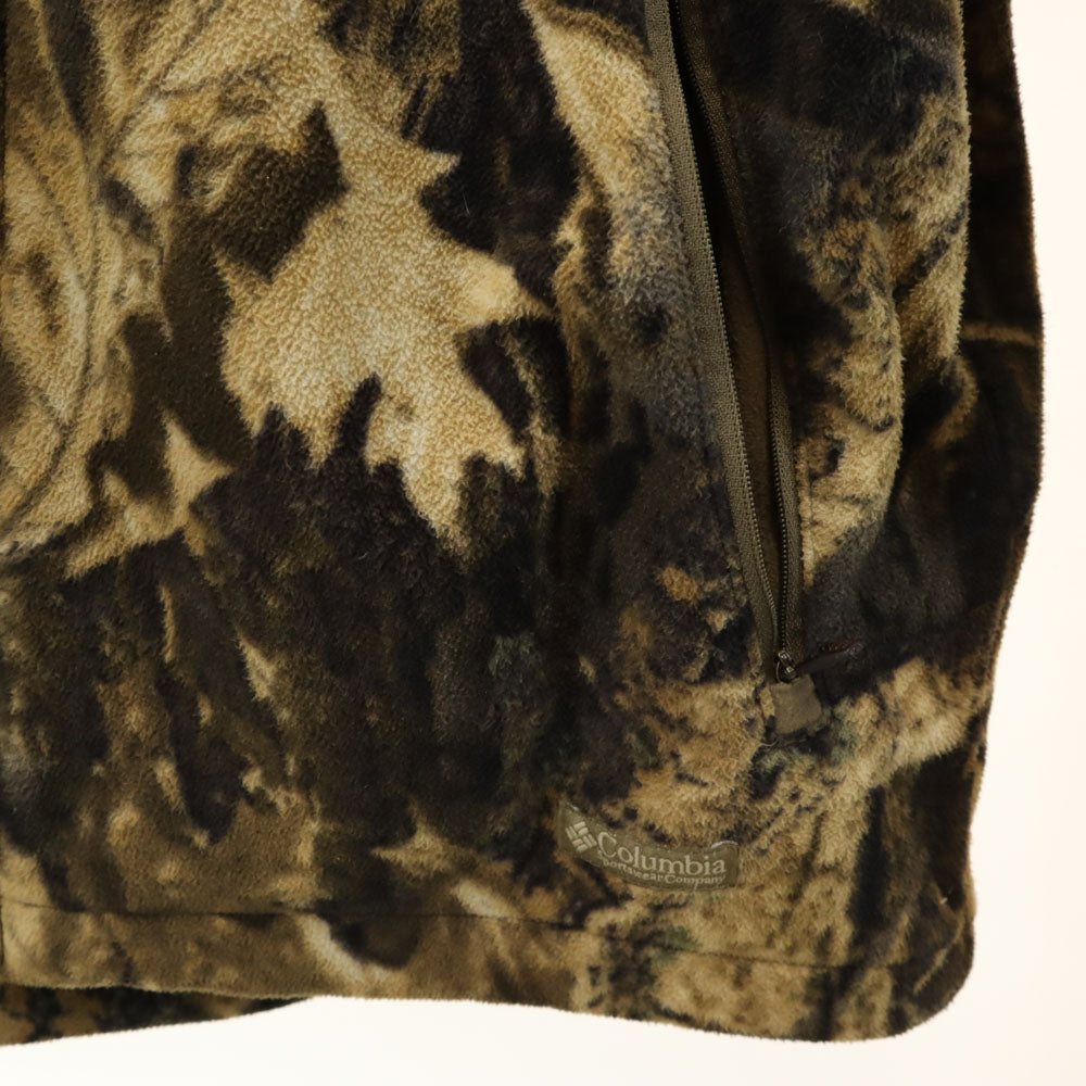 Columbia コロンビア HM7064 ハウリングウィンド フリースジャケット M ブラウン系 アウトドア メンズ