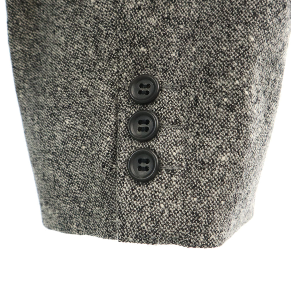 LANVIN ランバン 80s 90s ウール オールド テーラードジャケット S46-24 グレー メンズ