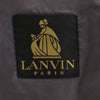 ランバン 80s 90s ウール オールド テーラードジャケット S46-24 グレー LANVIN メンズ