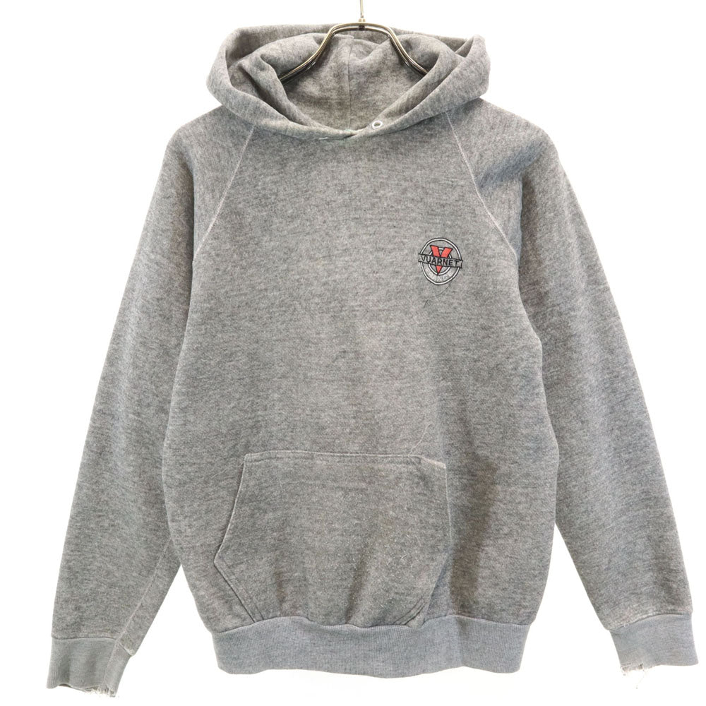DISCUS ディスカス 90s USA製 オールド 長袖 パーカー グレー系 裏起毛 メンズ