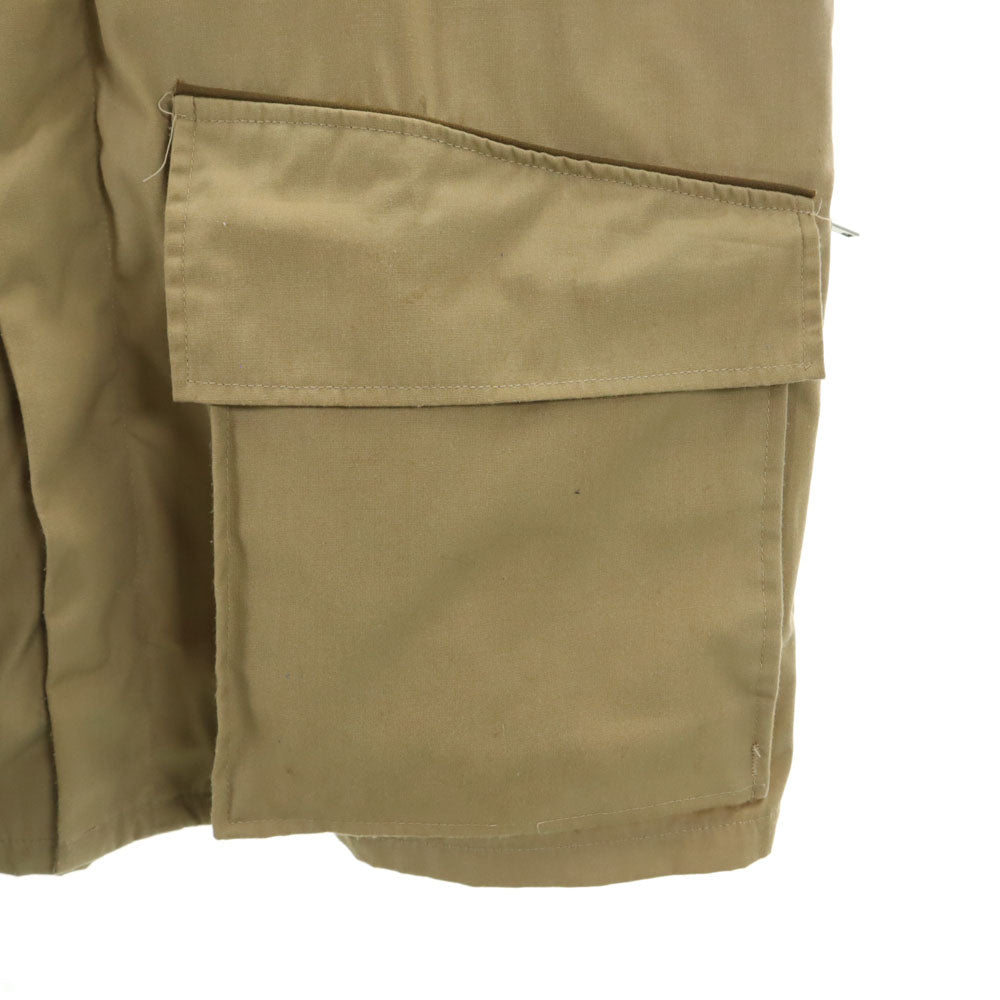 ブローニング 60s 70s ヴィンテージ アルミタロン デカタロン 襟コーデュロイ ハンティングジャケット ベージュ ダブルジップ メンズ