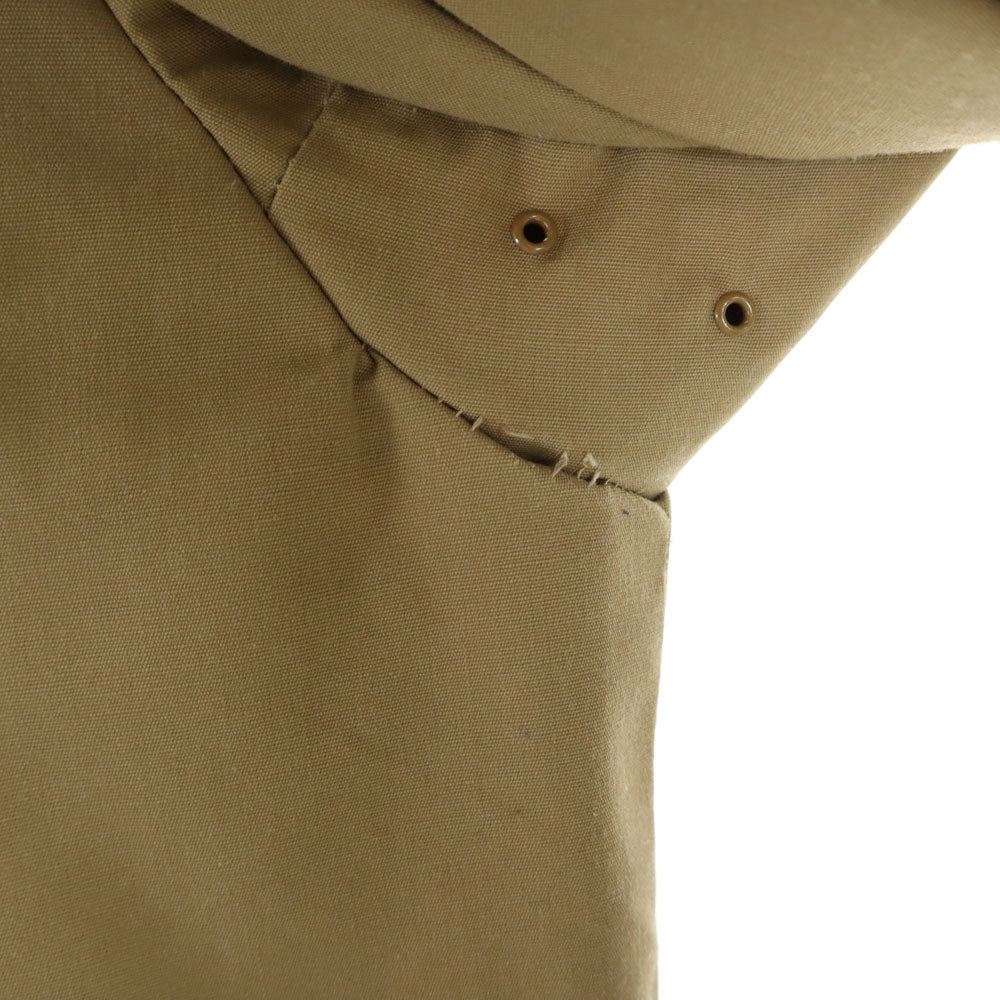 ブローニング 60s 70s ヴィンテージ アルミタロン デカタロン 襟コーデュロイ ハンティングジャケット ベージュ ダブルジップ メンズ