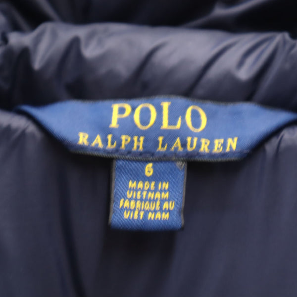 ポロラルフローレン ダウンコート 6 ネイビー POLO RALPH LAUREN キッズ