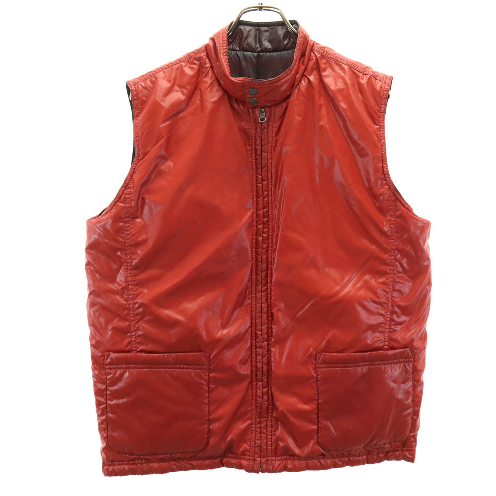 コムデギャルソンシャツ リバーシブル 中綿ベスト M チャコールブラック COMME des GARCONS SHIRT メンズ