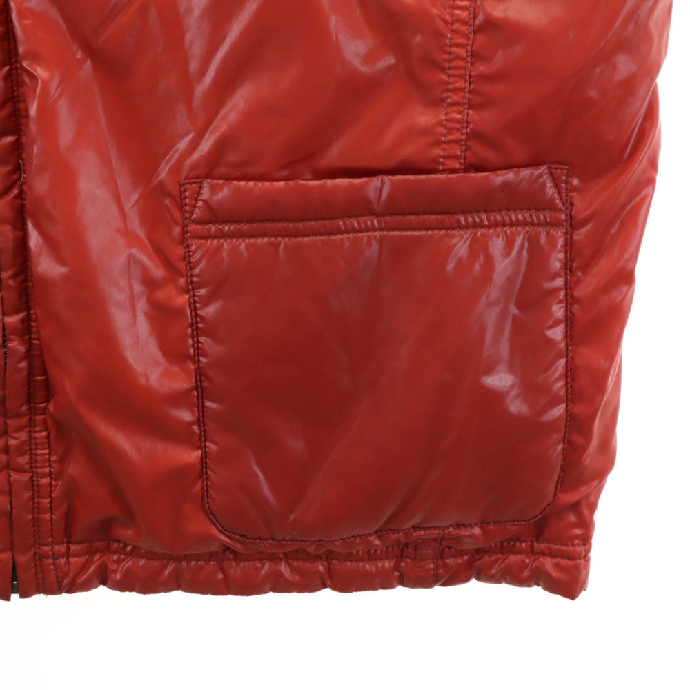 コムデギャルソンシャツ リバーシブル 中綿ベスト M チャコールブラック COMME des GARCONS SHIRT メンズ