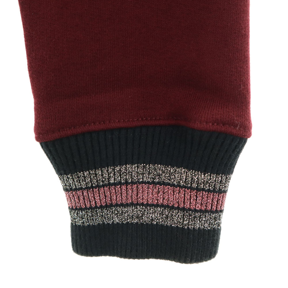 コーチ 長袖 スウェット パーカー XS ボルドー COACH レディース