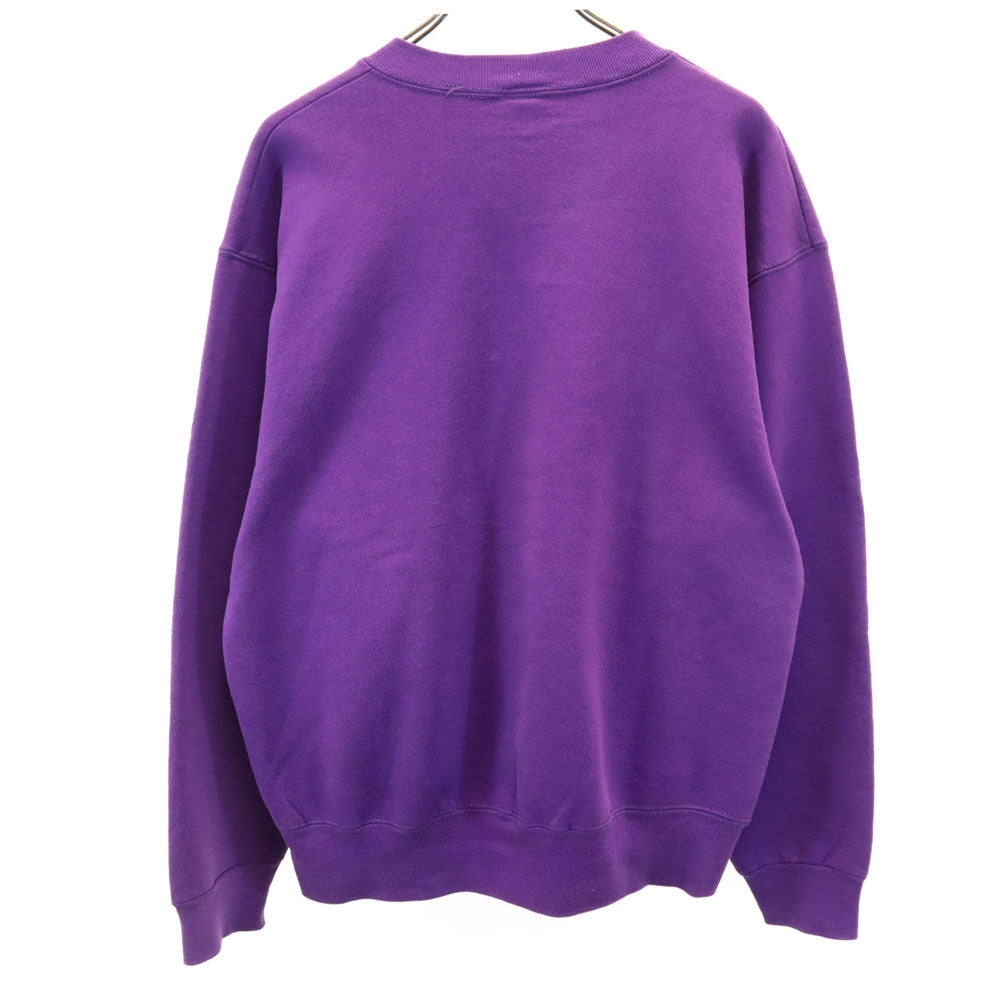 Champion チャンピオン 90s オールド USA製 青タグ 長袖 スウェット トレーナー M パープル 裏起毛 メンズ