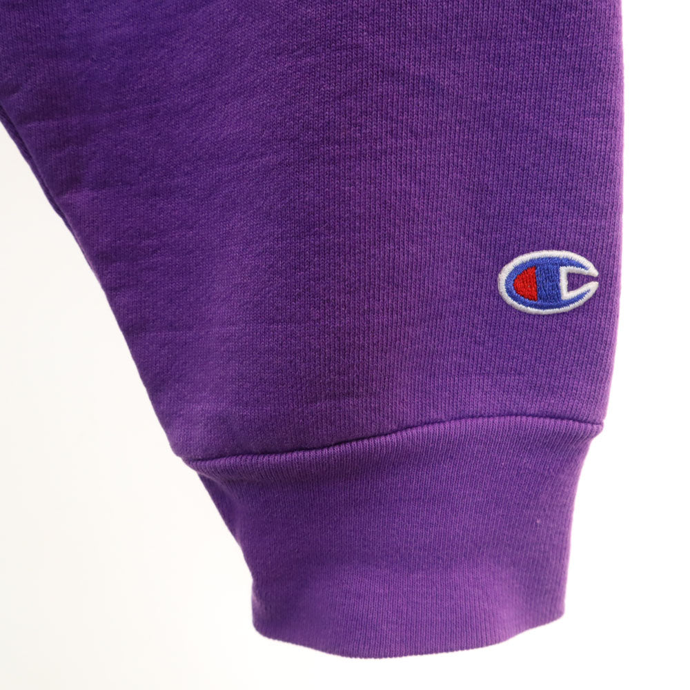 Champion チャンピオン 90s オールド USA製 青タグ 長袖 スウェット トレーナー M パープル 裏起毛 メンズ