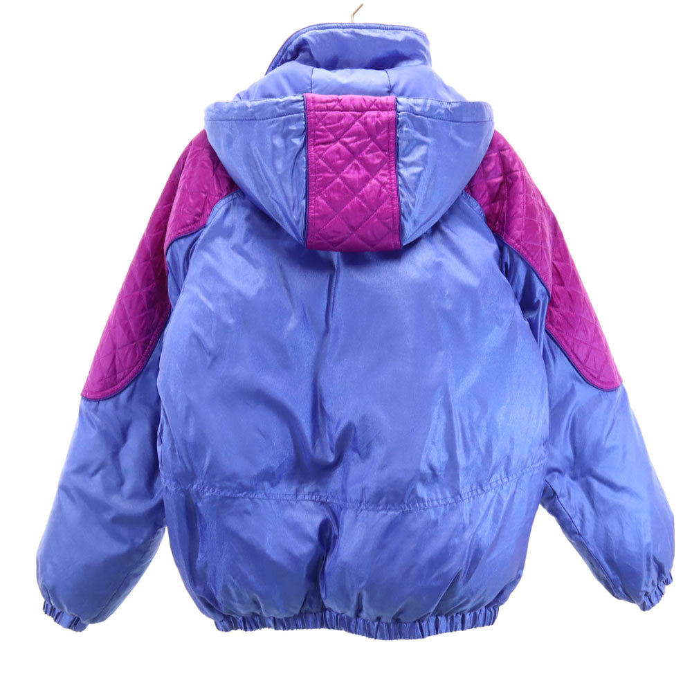 Columbia コロンビア 90s オールド ダウンジャケット 18/20 青紫 アウトドア ユースサイズ キッズ