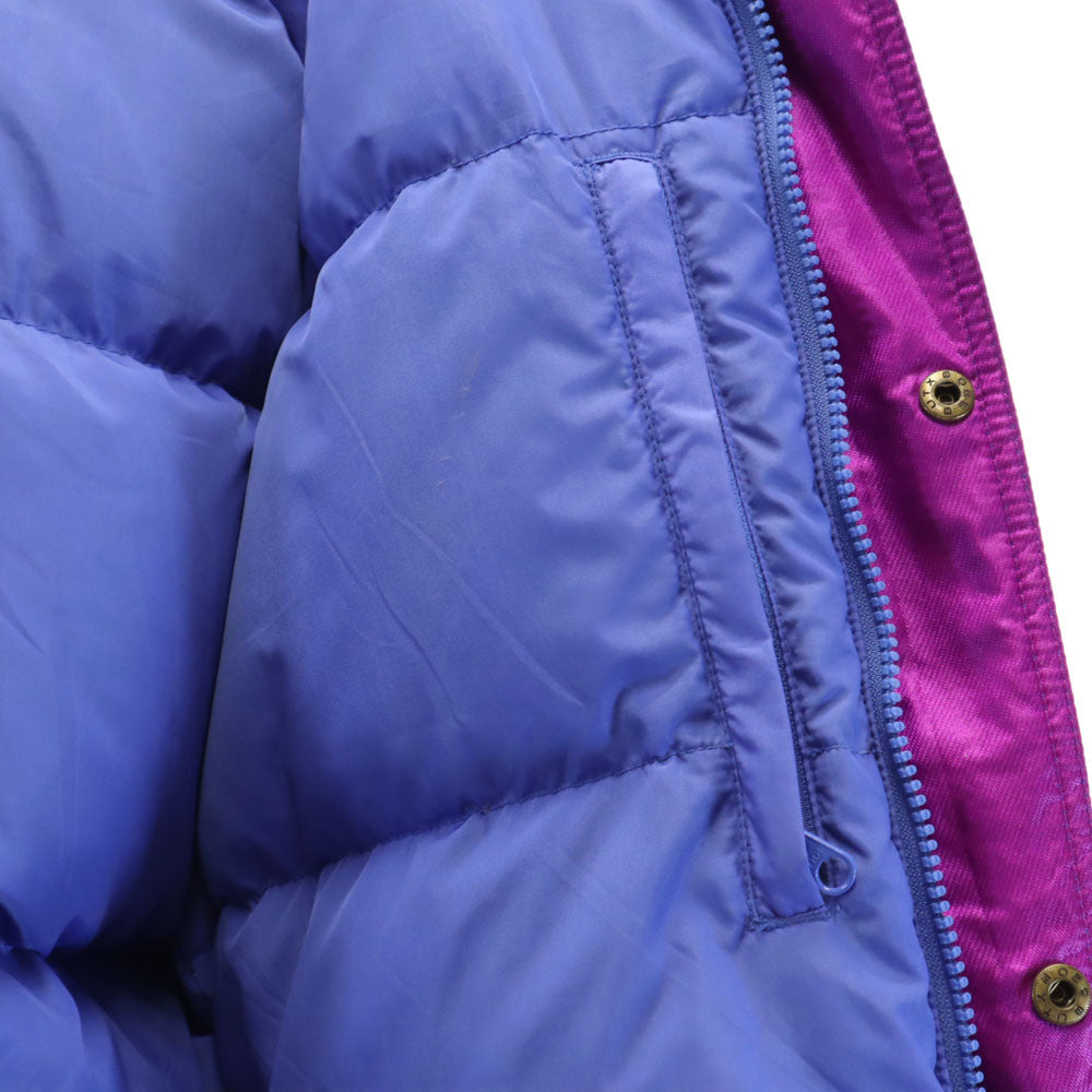 Columbia コロンビア 90s オールド ダウンジャケット 18/20 青紫 アウトドア ユースサイズ キッズ