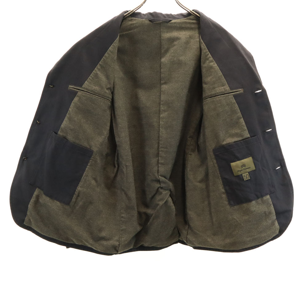 Nigel Cabourn ナイジェルケーボン テーラードジャケット 50 チャコールブラック メンズ