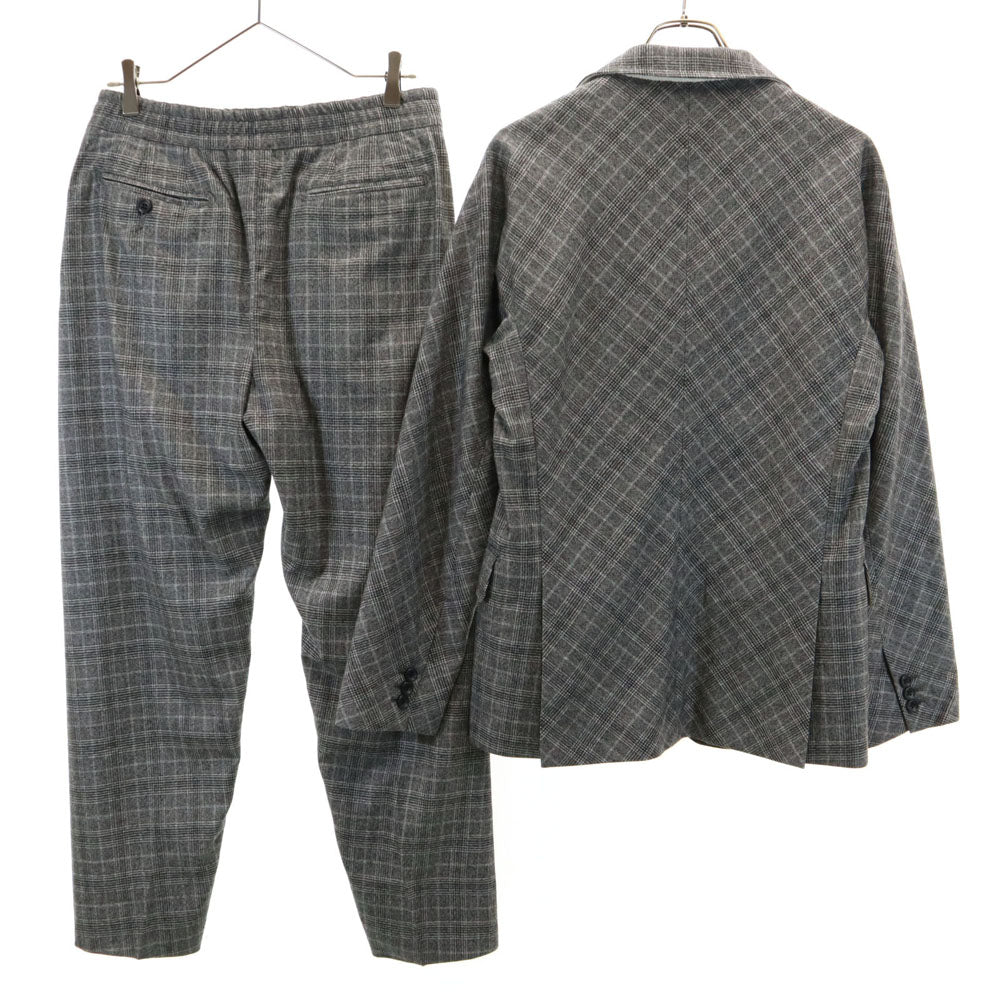 レインメーカー 日本製 ウールブレンド スーツ 上下 セットアップ 4 グレー メンズ