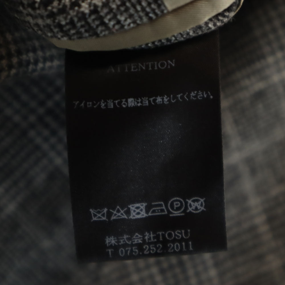 レインメーカー 日本製 ウールブレンド スーツ 上下 セットアップ 4 グレー メンズ