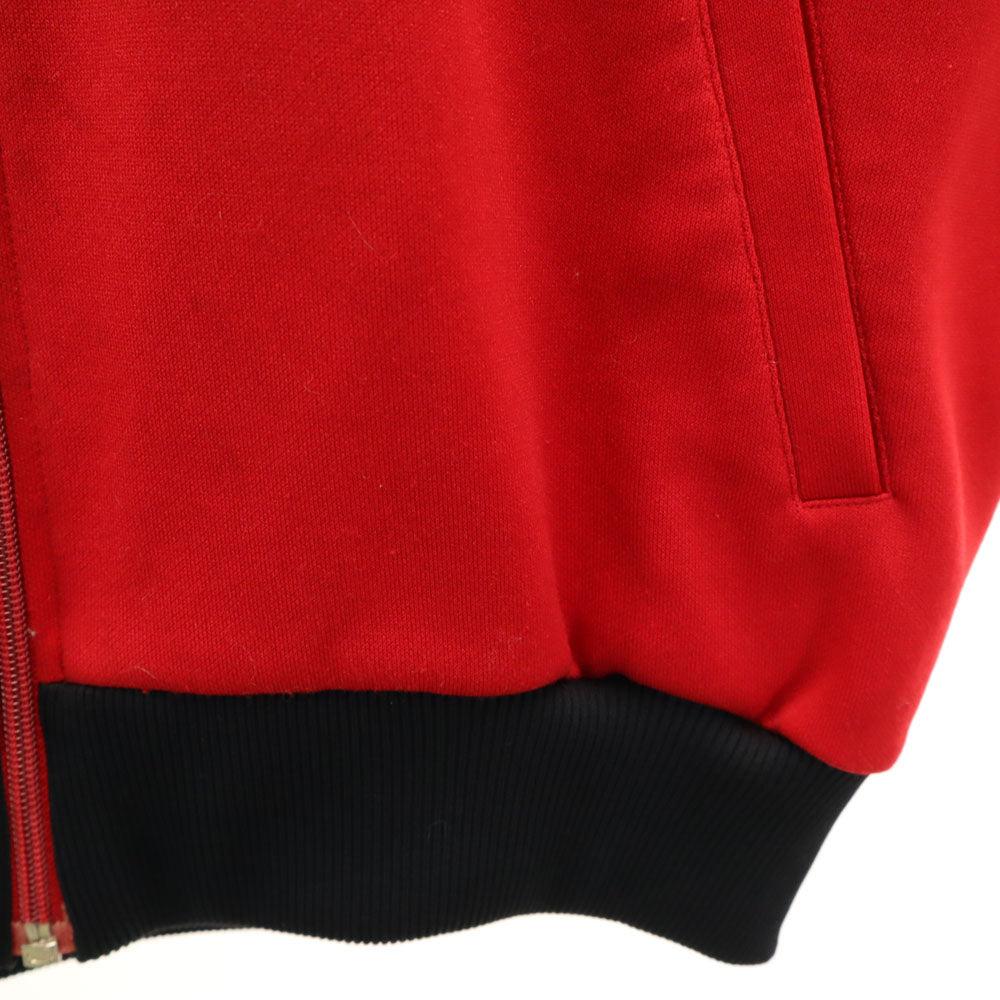 adidas アディダス 70s デサント製 ヴィンテージ 西ドイツタグ トレフォイルロゴ トラックジャケット M レッド ジャージ メンズ