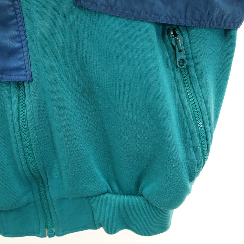 adidas アディダス 80s ヴィンテージ 銀タグ トレフォイルロゴ トラックジャケット ターコイズ 他 メンズ