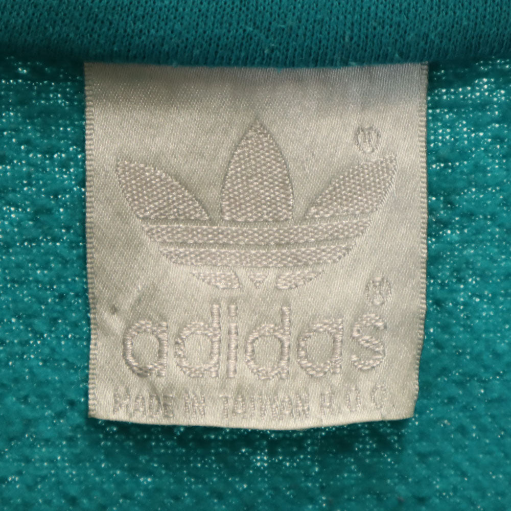 adidas アディダス 80s ヴィンテージ 銀タグ トレフォイルロゴ トラックジャケット ターコイズ 他 メンズ