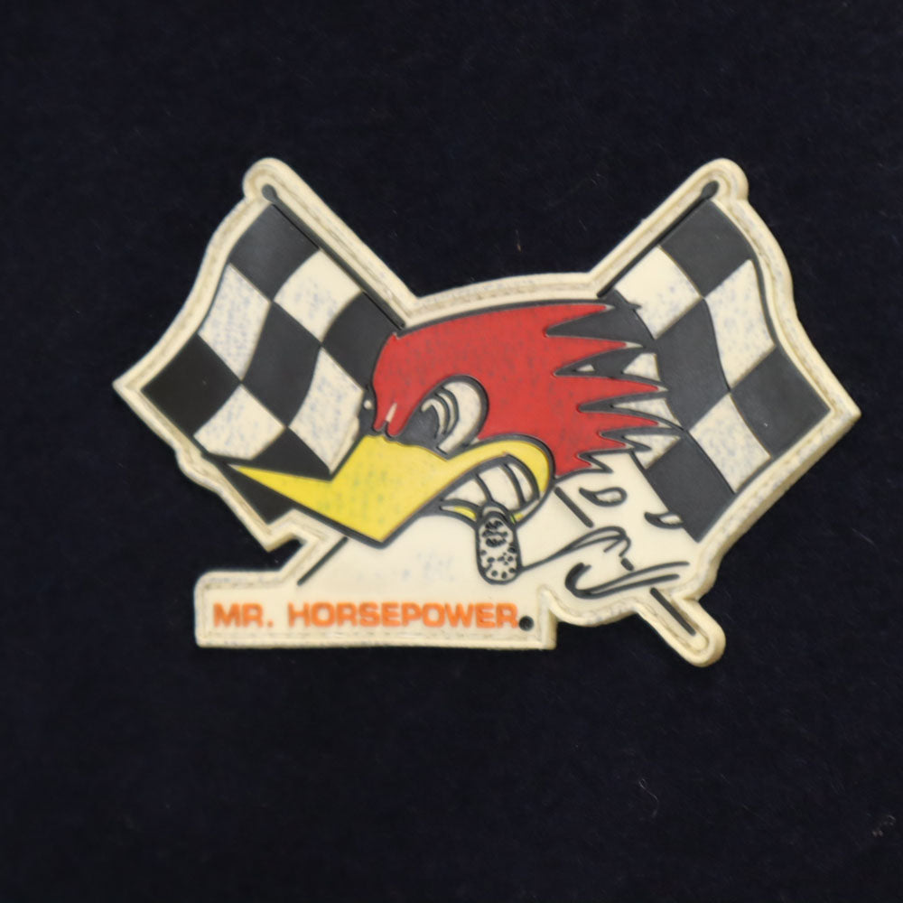 PRINT HOUSE スタジャン O ネイビー系 メンズ