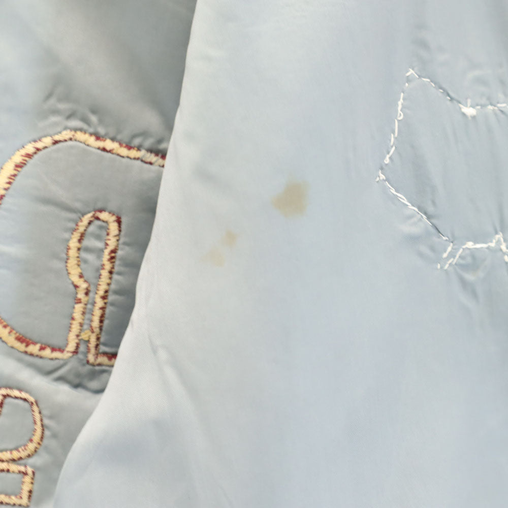 PRINT HOUSE スタジャン O ネイビー系 メンズ