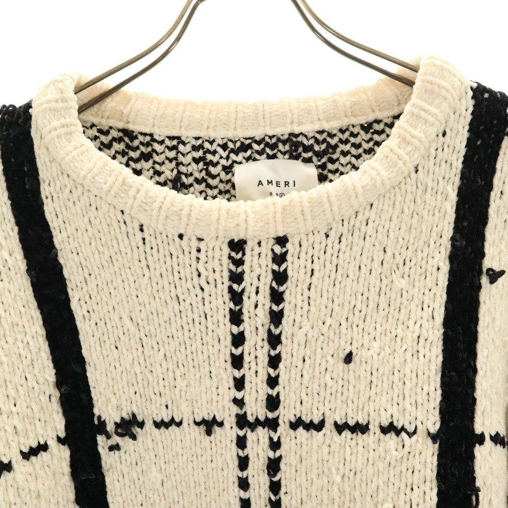 AMERI UNDRESSED アメリ 1920131030 長袖 セーター F アイボリー ニット SHOUJI BRAID KNIT TOP レディース