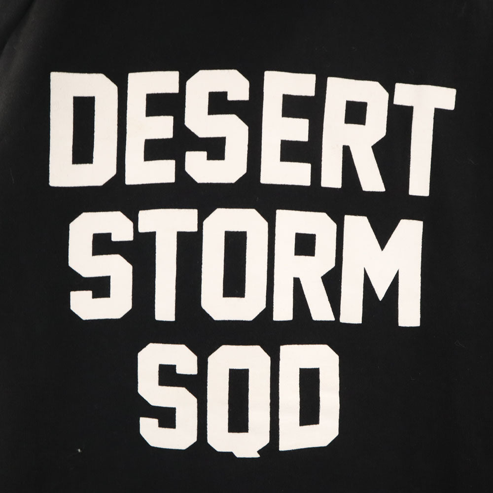 WTAPS ダブルタップス 長袖 スウェットパーカー S ブラック 裏起毛 メンズ