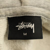 ステューシー 長袖 スウェットパーカー M グレー STUSSY メンズ