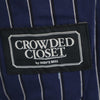 美品 クラウデッドクローゼットバイメンズビギ ハウンドトゥース柄 テーラードジャケット 2 グレー 他 CROWDED CLOSET by MEN'S BIGI ブレザー 千鳥格子 メンズ