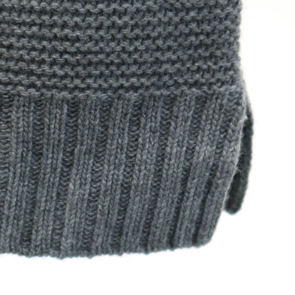 Mila Owen ミラオーウェン ウールブレンド 長袖 セーター 0 グレー ニット レディース