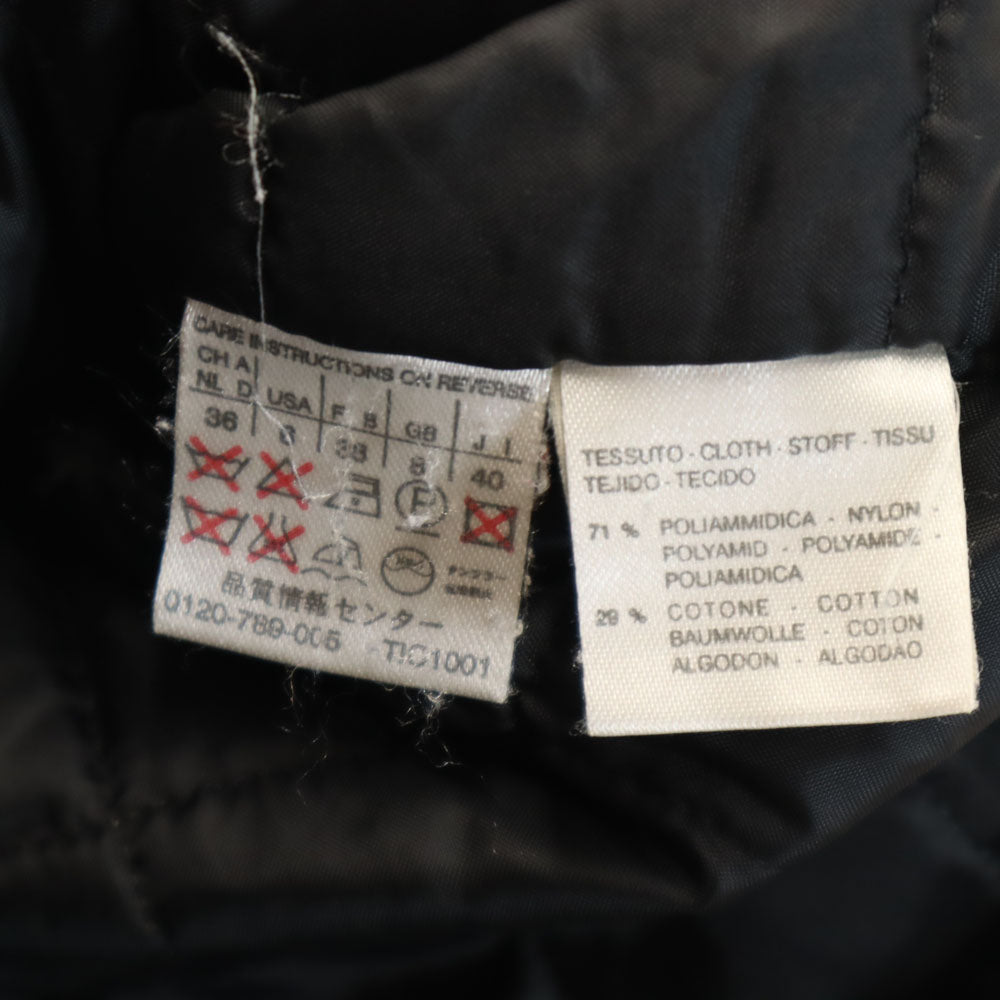 WEEKEND MaxMara ウィークエンドマックスマーラ イタリア製 中綿ジャケット 40 ブラック レディース