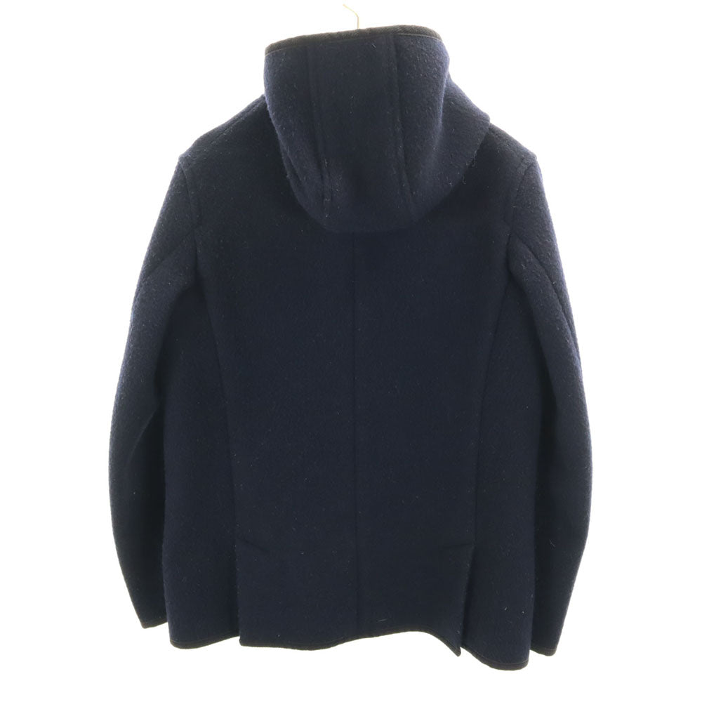 Danton ダントン ウールブレンド ジャケット 36 ネイビー くるみボタン レディース