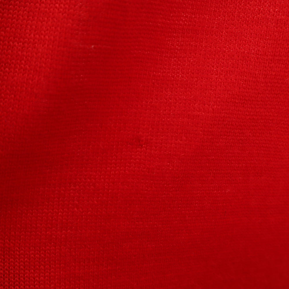 YVES SAINT LAURENT イヴサンローラン 長袖 ニット 上下 セットアップ M レッド スカート レディース