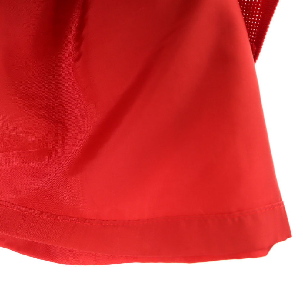 YVES SAINT LAURENT イヴサンローラン 長袖 ニット 上下 セットアップ M レッド スカート レディース