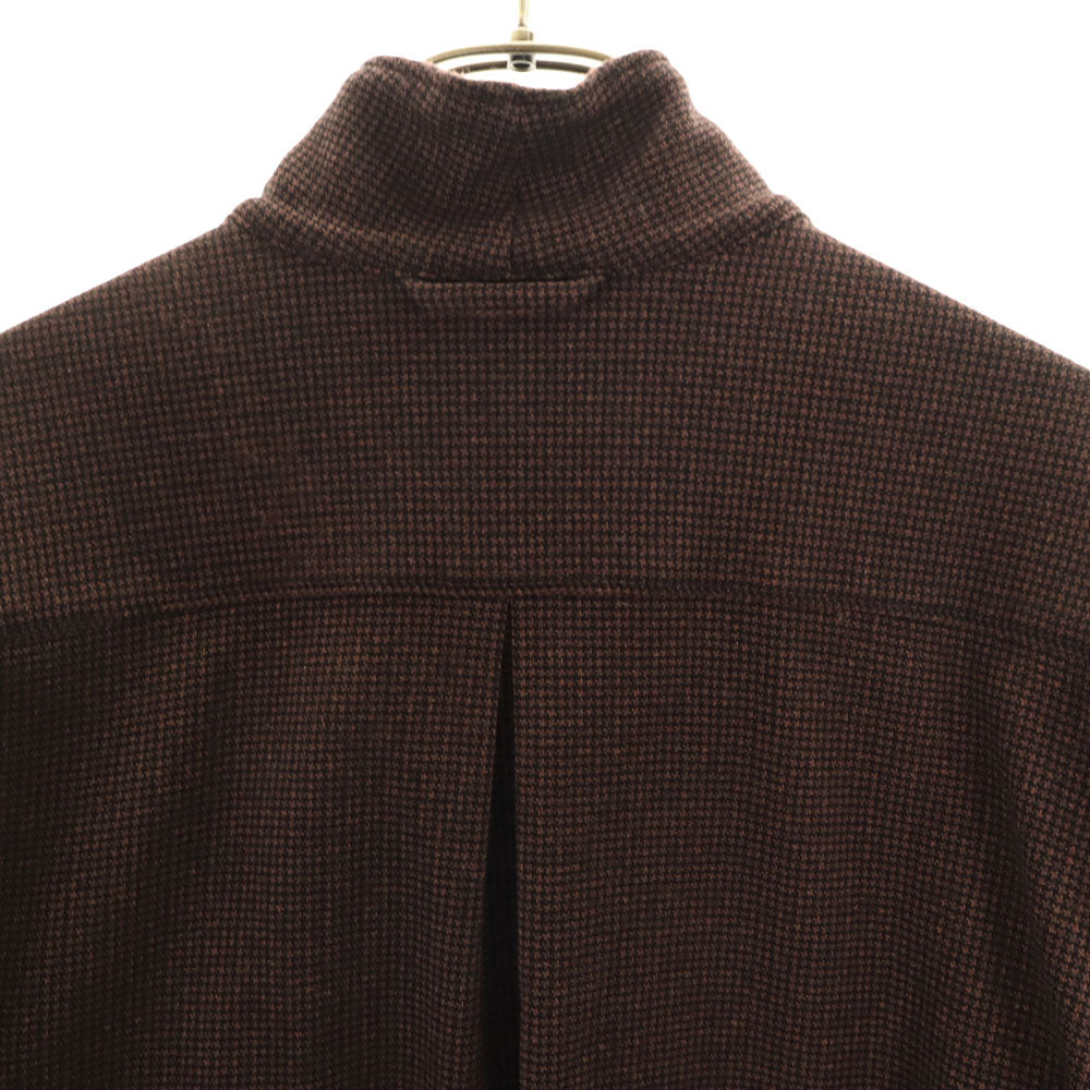 カーリーアンドシーオー 日本製 長袖 シャツ 上下 セットアップ 2 ブラウン メンズ