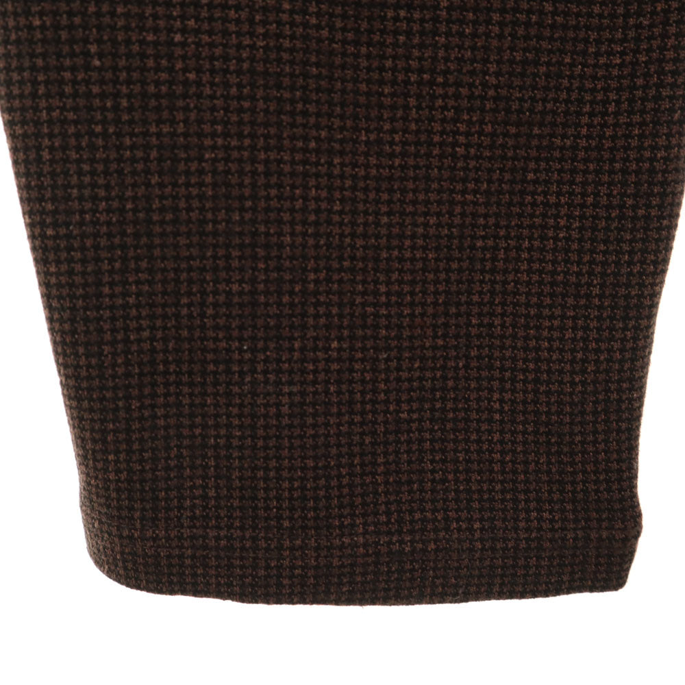 カーリーアンドシーオー 日本製 長袖 シャツ 上下 セットアップ 2 ブラウン メンズ