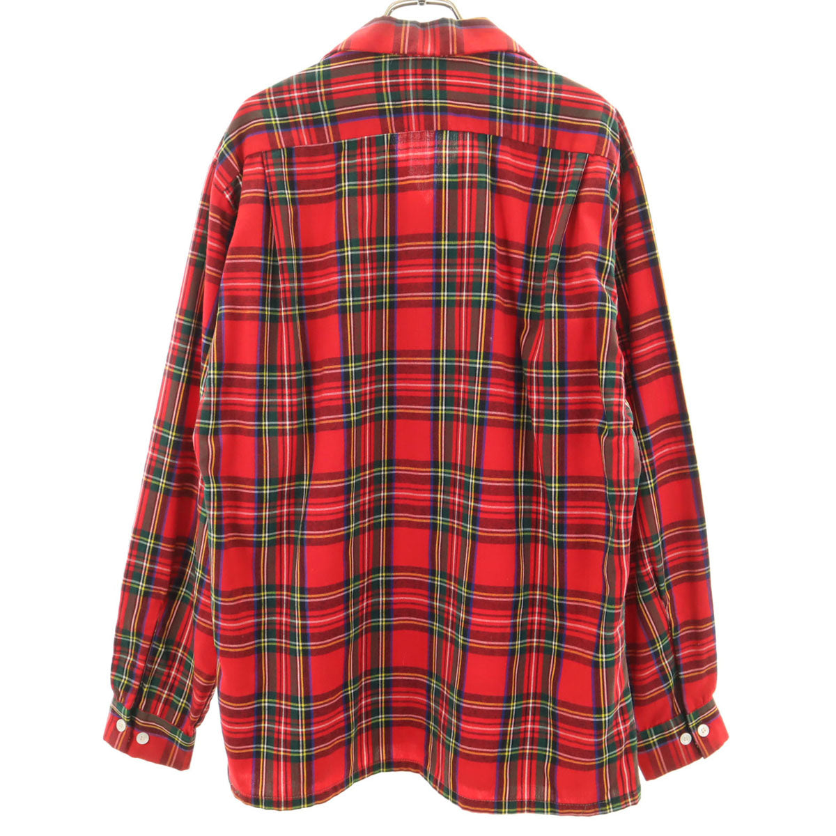 McGregor マクレガー 50s ヴィンテージ タータンチェック チェック柄 長袖 オープンカラーシャツ L タータンチェック 開襟 メンズ