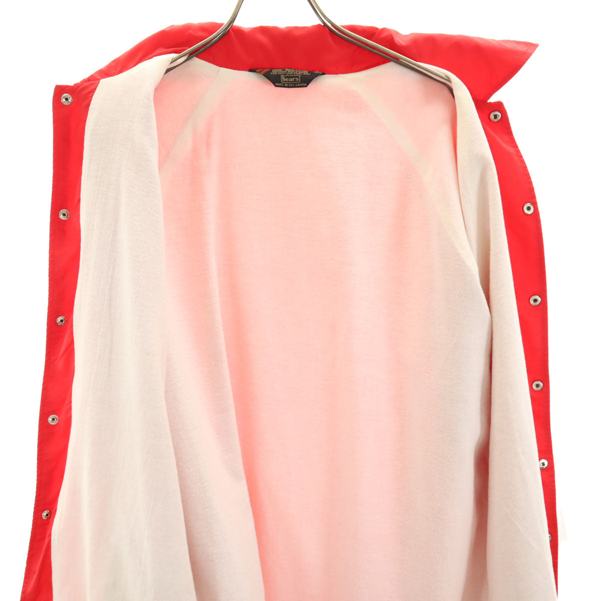 Sears シアーズ 70s ヴィンテージ コーチジャケット L レッド メンズ