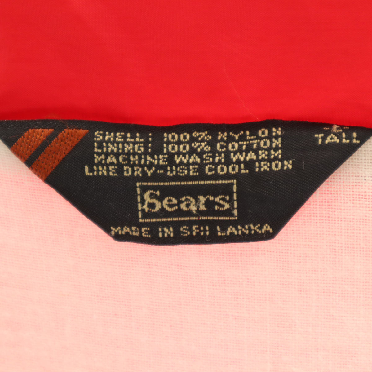 Sears シアーズ 70s ヴィンテージ コーチジャケット L レッド メンズ