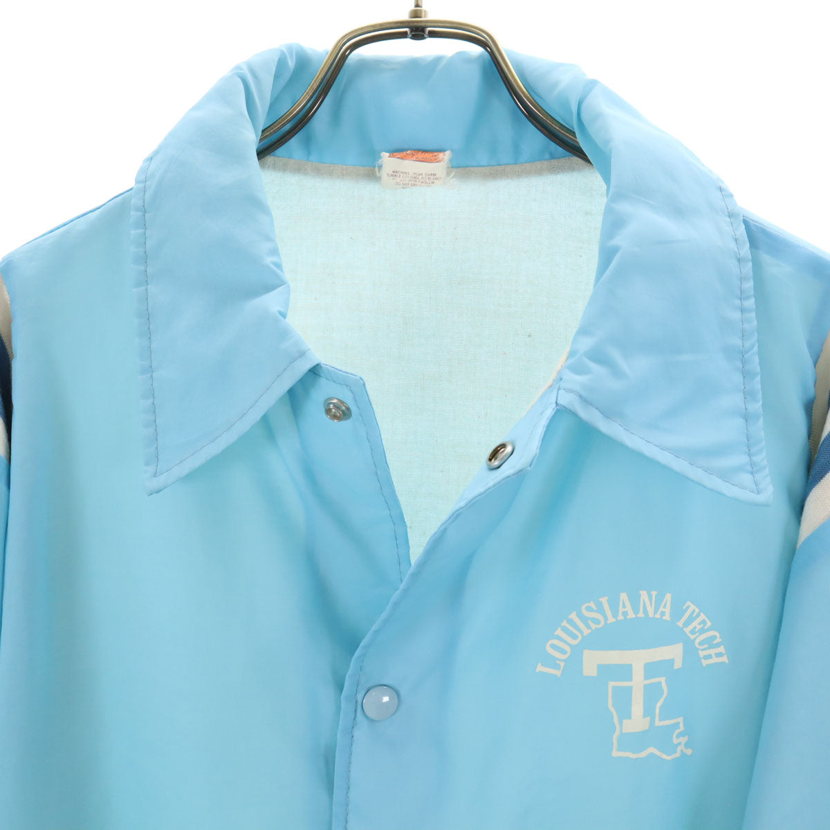 Collge House ザカレッジハウス 80s USA製 ヴィンテージ コーチジャケット M ブルー メンズ