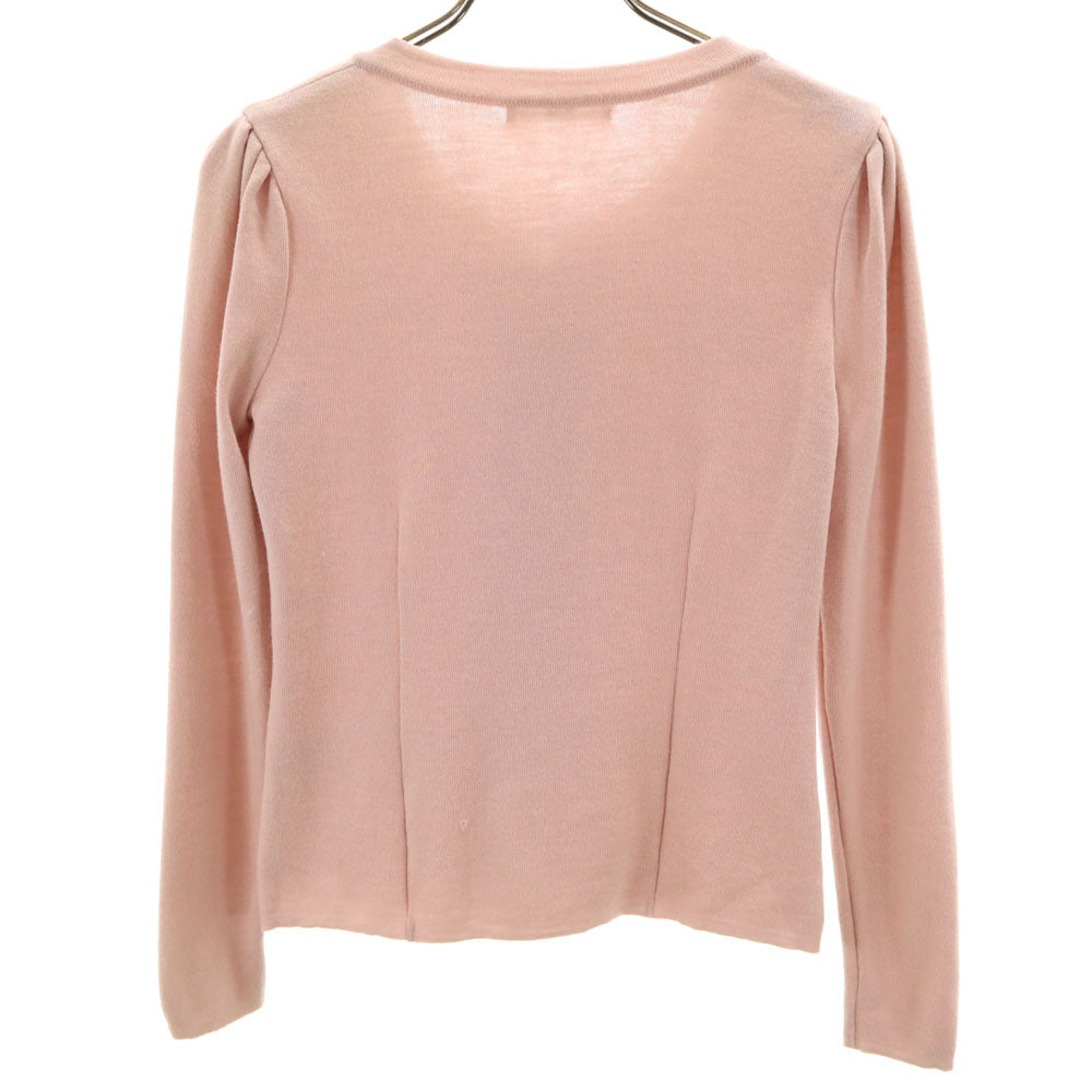 Rene ルネ ウール 日本製 ジップジャケット 36 ピンク レディース