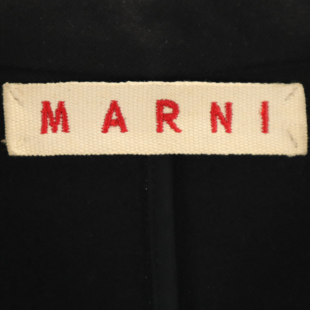 マルニ ウール ジャケット 40 ブラック MARNI レディース