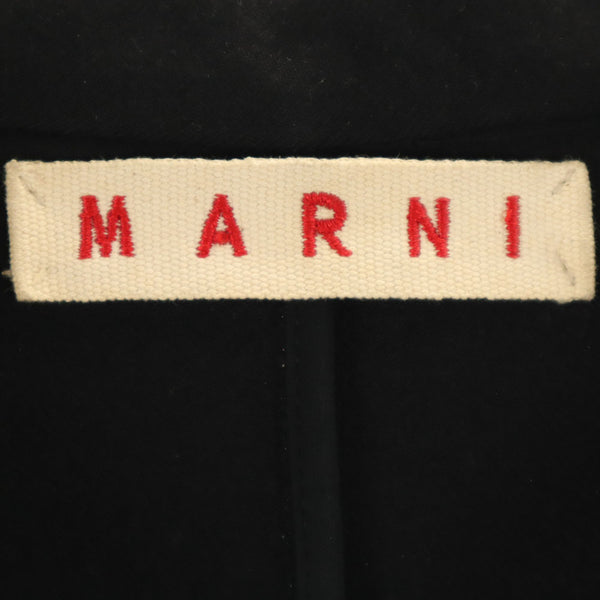 マルニ ウール ジャケット 40 ブラック MARNI レディース